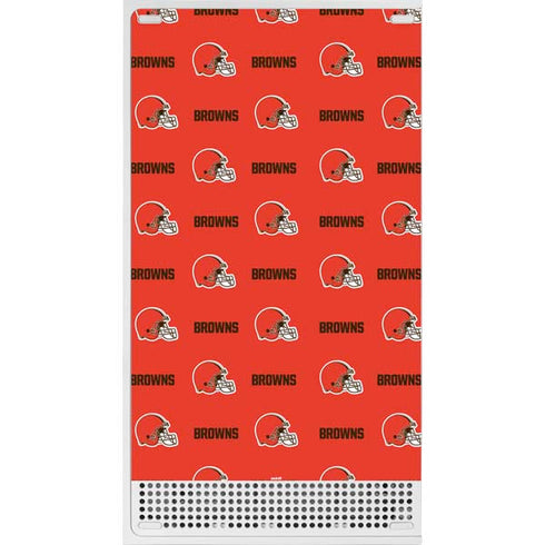 NFL Cleveland Browns Blitz Series Xbox Series S Console Skin